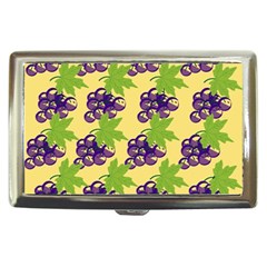 Grapes Background Sheet Leaves Cigarette Money Cases by Sapixe