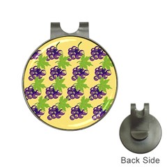 Grapes Background Sheet Leaves Hat Clips With Golf Markers by Sapixe