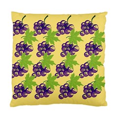 Grapes Background Sheet Leaves Standard Cushion Case (one Side) by Sapixe