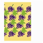 Grapes Background Sheet Leaves Small Garden Flag (Two Sides) Front