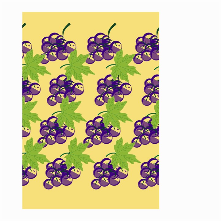 Grapes Background Sheet Leaves Small Garden Flag (Two Sides)