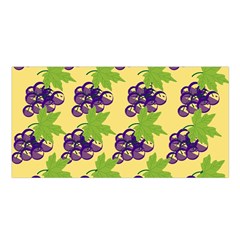 Grapes Background Sheet Leaves Satin Shawl by Sapixe