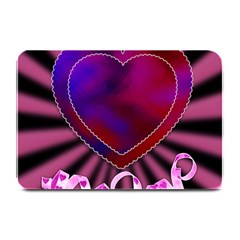 Background Texture Reason Heart Plate Mats