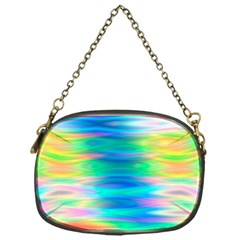 Wave Rainbow Bright Texture Chain Purses (one Side)  by Sapixe