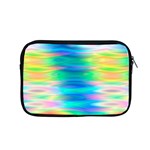 Wave Rainbow Bright Texture Apple MacBook Pro 15  Zipper Case Front