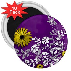 Background Bokeh Ornament Card 3  Magnets (10 Pack)  by Sapixe