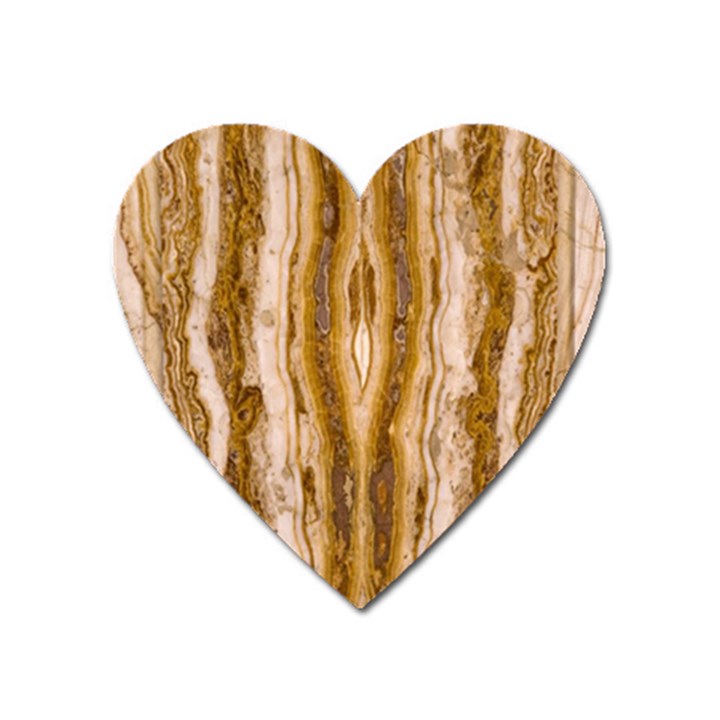 Marble Wall Surface Pattern Heart Magnet