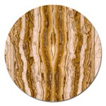 Marble Wall Surface Pattern Magnet 5  (Round) Front