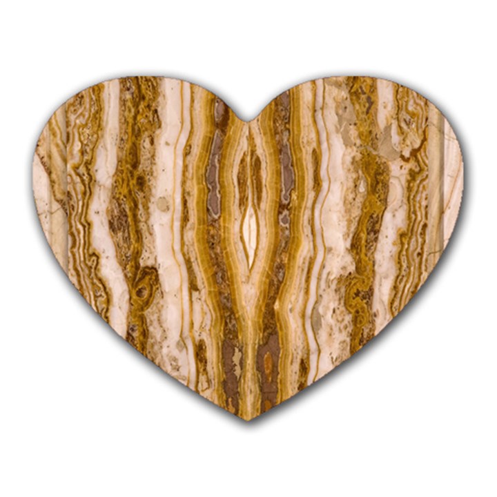 Marble Wall Surface Pattern Heart Mousepads