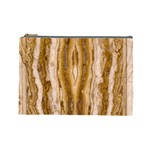 Marble Wall Surface Pattern Cosmetic Bag (Large)  Front