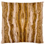 Marble Wall Surface Pattern Large Cushion Case (Two Sides) Front