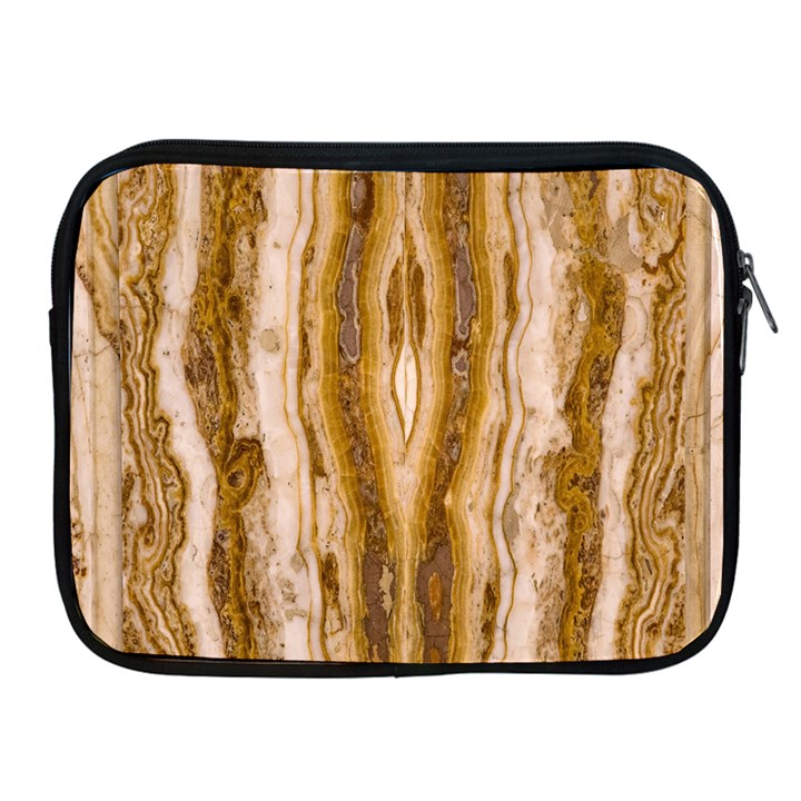 Marble Wall Surface Pattern Apple iPad 2/3/4 Zipper Cases