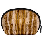 Marble Wall Surface Pattern Accessory Pouches (Large)  Back