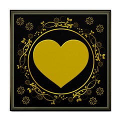 Background Heart Romantic Love Tile Coasters by Sapixe