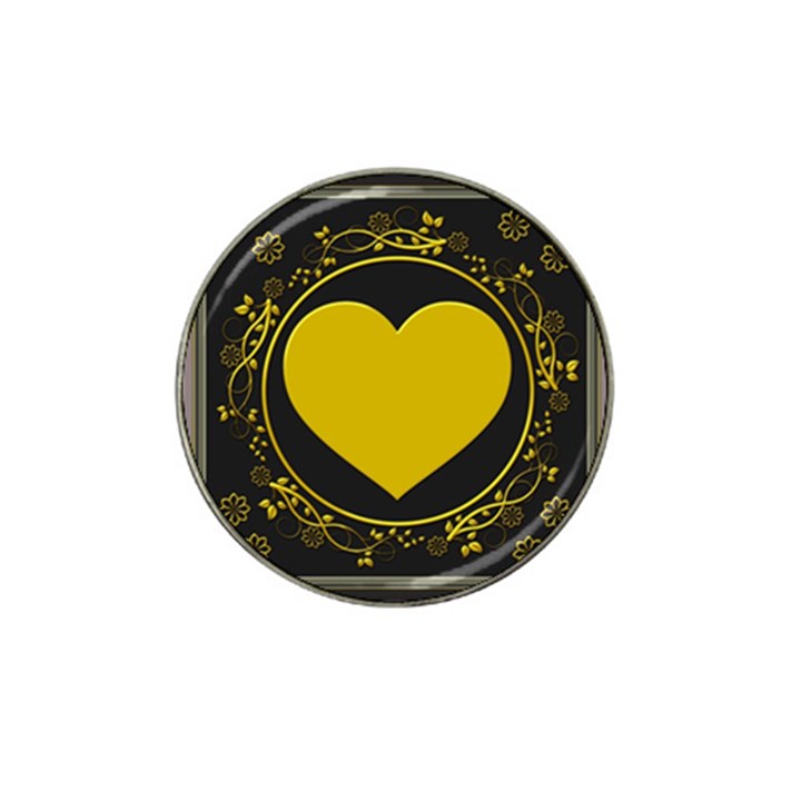 Background Heart Romantic Love Hat Clip Ball Marker