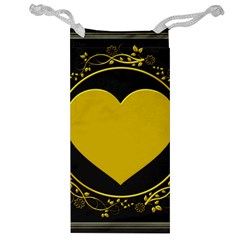 Background Heart Romantic Love Jewelry Bags by Sapixe