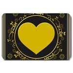 Background Heart Romantic Love Large Doormat  30 x20  Door Mat