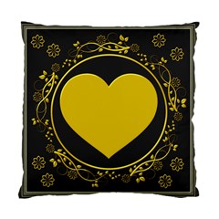 Background Heart Romantic Love Standard Cushion Case (one Side) by Sapixe