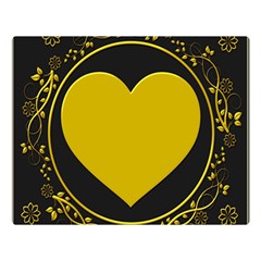 Background Heart Romantic Love Double Sided Flano Blanket (large)  by Sapixe