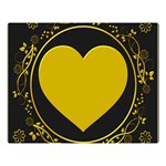 Background Heart Romantic Love Double Sided Flano Blanket (Large)  80 x60  Blanket Front