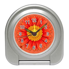 Flower Plant Petal Summer Color Travel Alarm Clocks by Sapixe