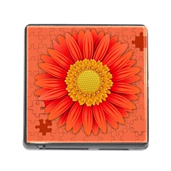 Flower Plant Petal Summer Color Memory Card Reader (square) by Sapixe