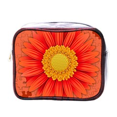 Flower Plant Petal Summer Color Mini Toiletries Bags by Sapixe