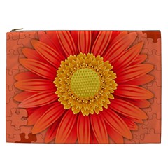 Flower Plant Petal Summer Color Cosmetic Bag (xxl)  by Sapixe