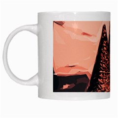 Pyramid Egypt Monumental White Mugs by Sapixe