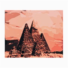 Pyramid Egypt Monumental Small Glasses Cloth by Sapixe