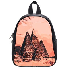 Pyramid Egypt Monumental School Bag (small) by Sapixe