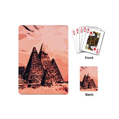 Pyramid Egypt Monumental Playing Cards (mini)  by Sapixe