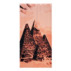 Pyramid Egypt Monumental Shower Curtain 36  X 72  (stall)  by Sapixe