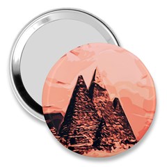 Pyramid Egypt Monumental 3  Handbag Mirrors by Sapixe