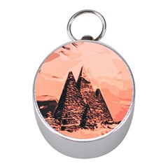 Pyramid Egypt Monumental Mini Silver Compasses by Sapixe