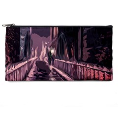 Texture Abstract Background City Pencil Cases