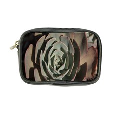 Succulent Green Pink Rosettes Coin Purse by Sapixe