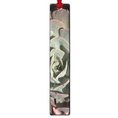 Succulent Green Pink Rosettes Large Book Marks by Sapixe