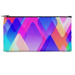 Squares Color Squares Background Pencil Cases