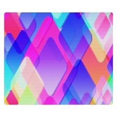 Squares Color Squares Background Double Sided Flano Blanket (small)  by Sapixe