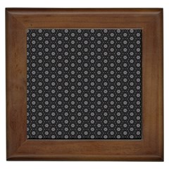 Geometric Pattern Dark Framed Tiles by jumpercat