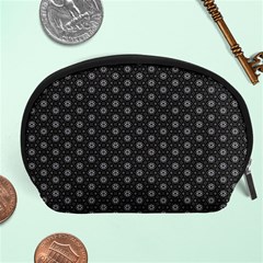 Geometric Pattern Dark Accessory Pouches (large)  by jumpercat