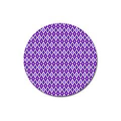 Jess Violet Magnet 3  (round) by jumpercat