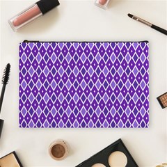 Jess Violet Cosmetic Bag (large)  by jumpercat