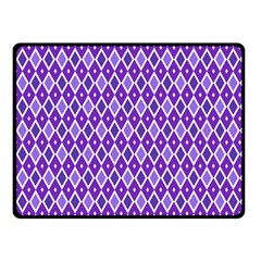 Jess Violet Double Sided Fleece Blanket (small) 