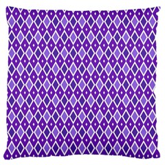 Jess Violet Large Flano Cushion Case (two Sides)