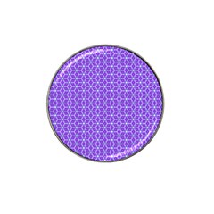 Lavender Tiles Hat Clip Ball Marker (4 Pack) by jumpercat