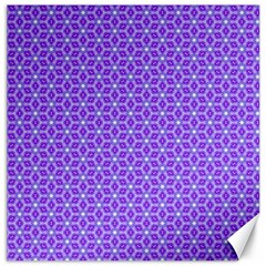 Lavender Tiles Canvas 16  X 16   by jumpercat