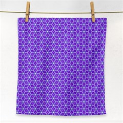 Lavender Tiles Face Towel