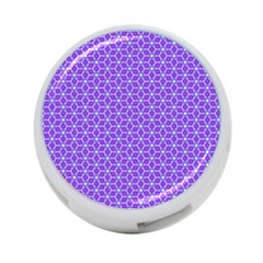 Lavender Tiles 4-port Usb Hub (one Side) by jumpercat